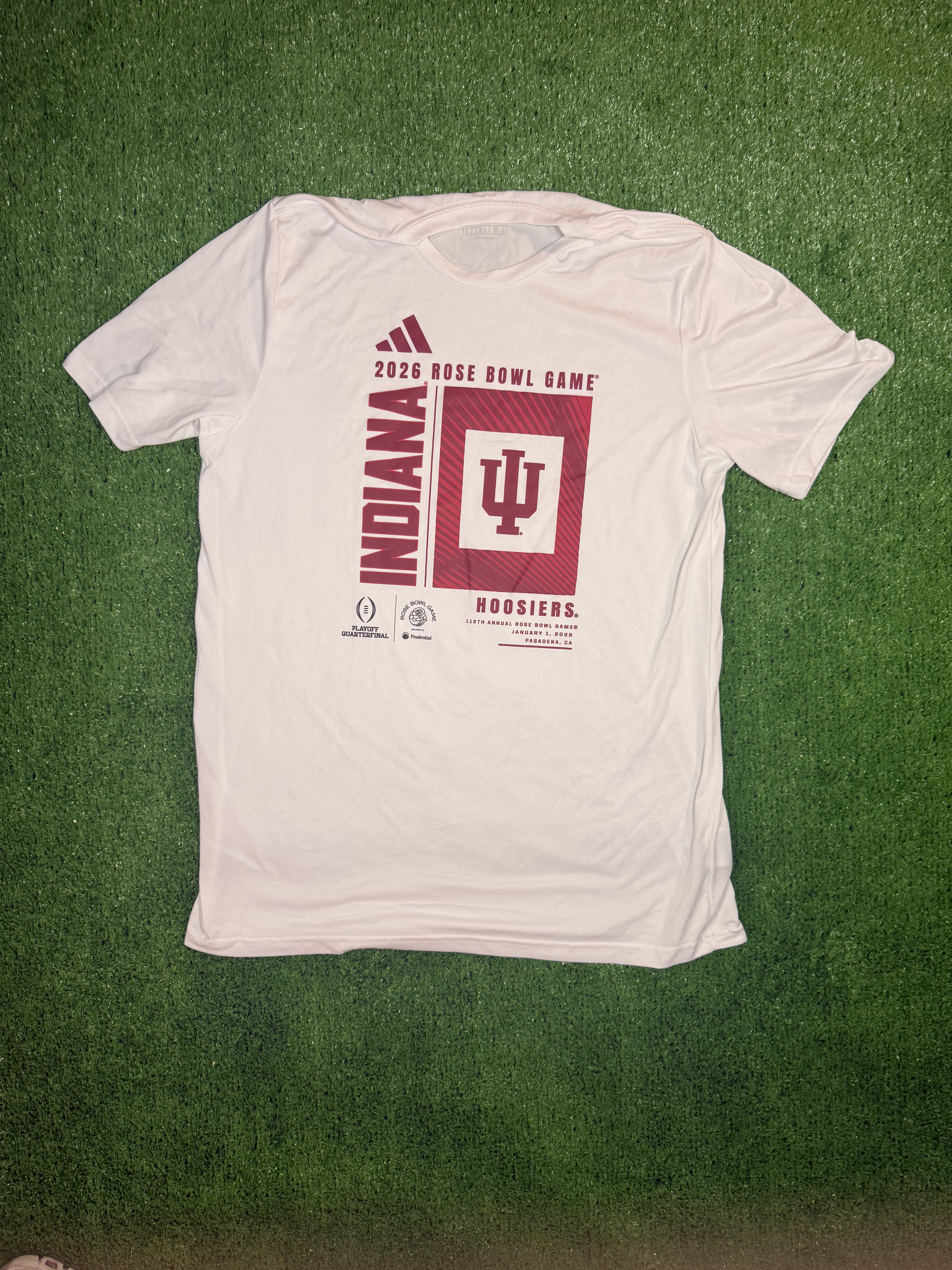 White Indiana Short-Sleeve T-Shirt