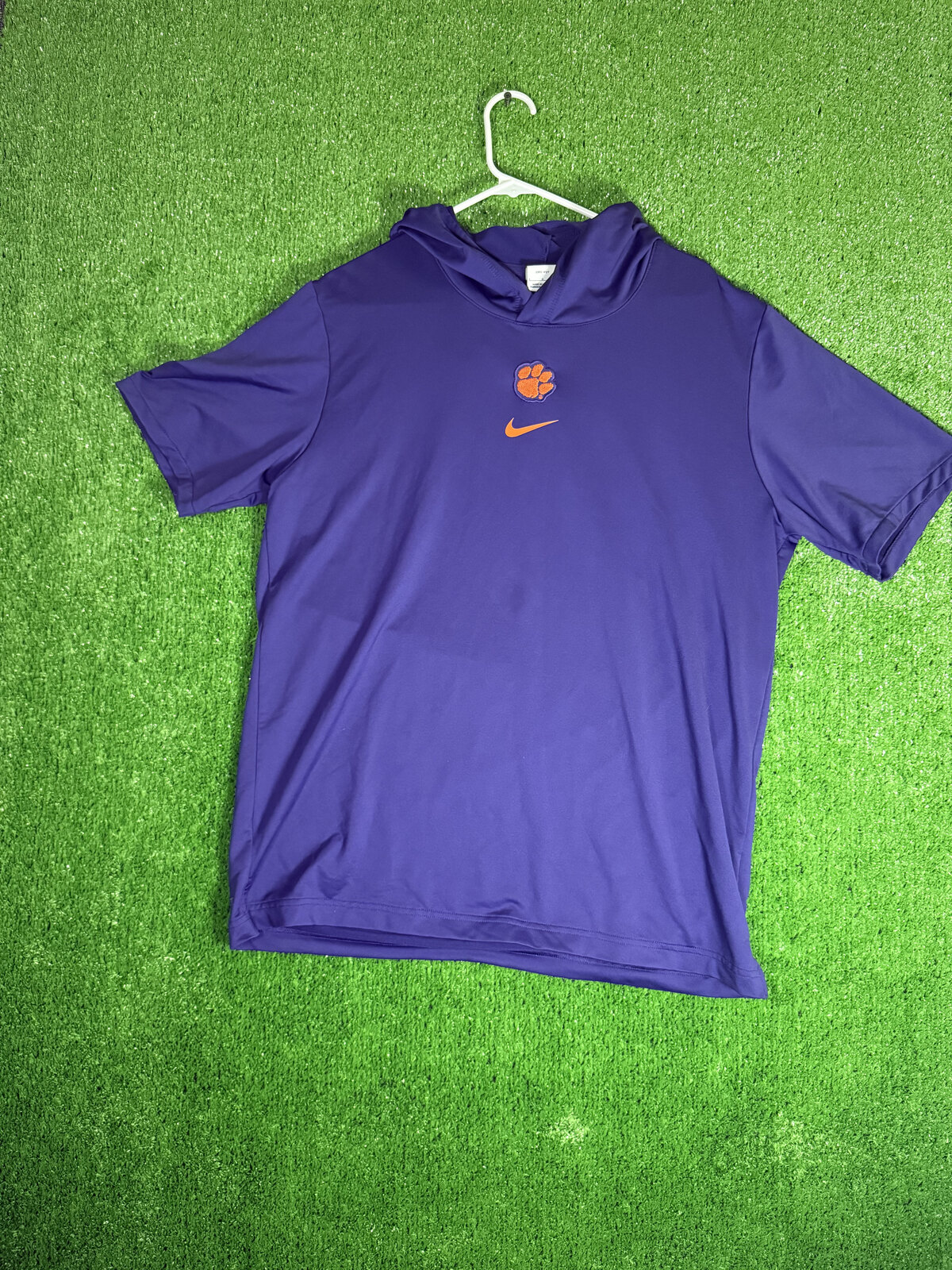 Clemson Short-Sleeve Hoodie