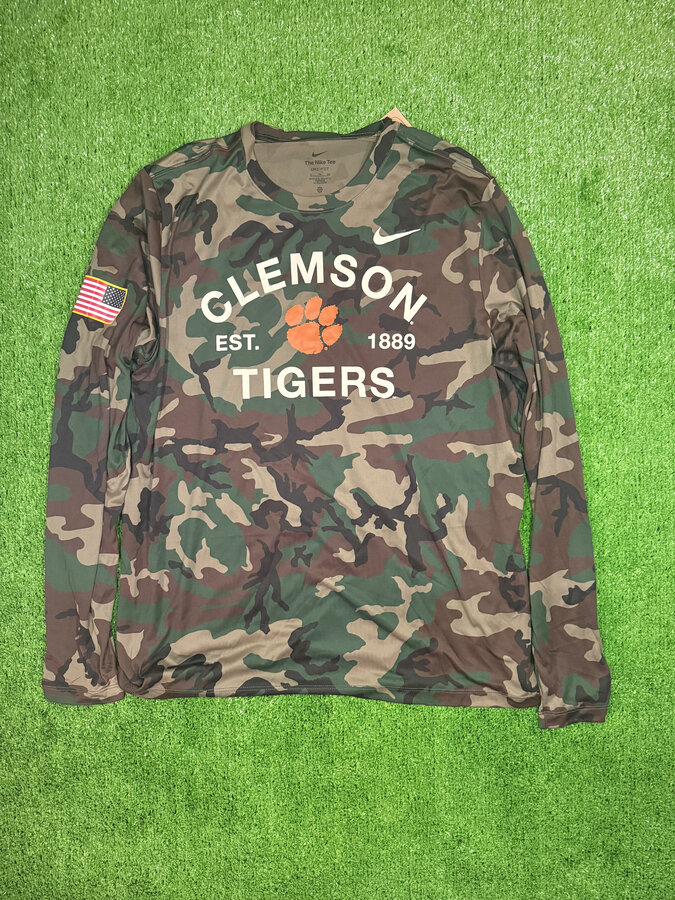 Clemson Camouflage Long-Sleeve Shirt