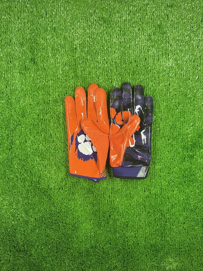 Clemson Mismatched Gloves